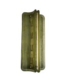 AP 162 Murano Art Glass and Brass Green Color Art Deco Wall Light and Sconces