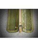 AP 162 Murano Art Glass and Brass Green Color Art Deco Wall Light and Sconces