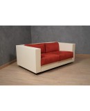 DD 35 MASSIMO VIGNELLI Divano mod. Saratoga bianco e rosso, 1964 DD 35 MASSIMO VIGNELLI Divano mod. Saratoga bianco e rosso, 1964
