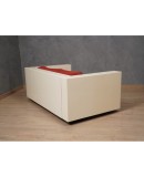 DD 35 MASSIMO VIGNELLI Divano mod. Saratoga bianco e rosso, 1964 DD 35 MASSIMO VIGNELLI Divano mod. Saratoga bianco e rosso, 1964