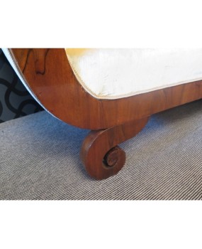 DD 22 Divano Biedermeier in noce