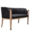 Midcentury Maple Brass and Fabric Austrian Sofa, 1940 Midcentury Maple Brass and Fabric Austrian Sofa, 1940