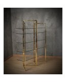 Sandro Petti Made in Italy Brass and Glass Bookcase/Vitrines, 1970 Sandro Petti Made in Italy Brass and Glass Bookcase/Vitrines, 1970