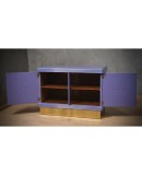 CR 212 Credenza buffet Mid Century Laccata viola, 1980