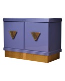 CR 212 Credenza buffet Mid Century Laccata viola, 1980