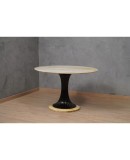 Dassi Marble and Wood Mid-Century Center Table, 1950 Dassi Marble and Wood Mid-Century Center Table, 1950