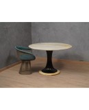 Dassi Marble and Wood Mid-Century Center Table, 1950 Dassi Marble and Wood Mid-Century Center Table, 1950