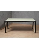 Murano Glass and Beech Wood Dinning Room Conference Table, 1950 Murano Glass and Beech Wood Dinning Room Conference Table, 1950
