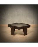 Gianfranco Frattini per Cassina Walnut and Glass Coffee Cocktail Table, 1960 Gianfranco Frattini per Cassina Walnut and Glass Coffee Cocktail Table, 1960