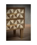MidCentury Square White and Dove-Gray Color Glass and Brass Night Stand, 2020 MidCentury Square White and Dove-Gray Color Glass and Brass Night Stand, 2020