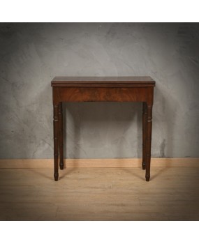 Superb mahogany feather, for a nice Italian game table