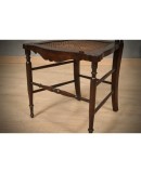 Louis Philippe Walnut and Vienna Straw Italian Chairs, 1940 Louis Philippe Walnut and Vienna Straw Italian Chairs, 1940